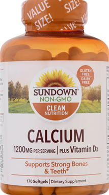 Sundown Naturals Calcium 1200mg Softgels