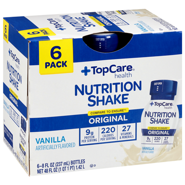 TopCare Nutrition Shake, Original Vanilla