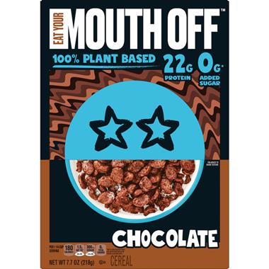 Eat Your Mouth Off Plant Based Cereal, Chocolate