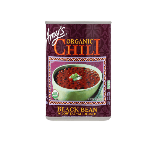 Amy's Organic Chili Low Fat Medium Black Bean