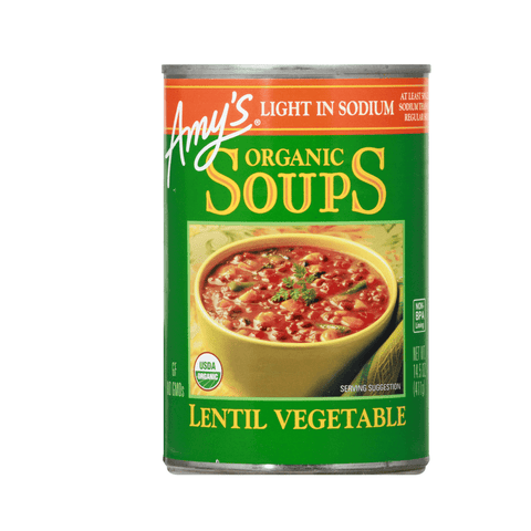 Amy's Organic Soups Light Sodium Lentil Vegetable