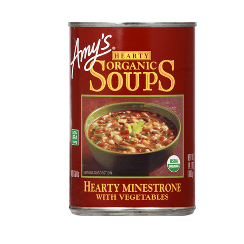 Amy's Hearty Organic Soups Hearty Minestrone with Vegetables
