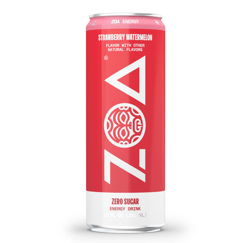 ZOA Energy Drink, Zero Sugar Strawberry Watermelon