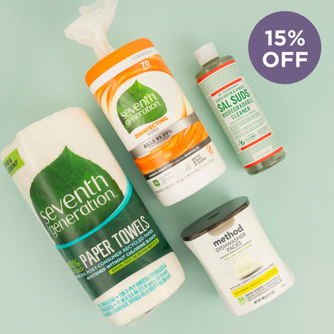 15% OFF Spring Cleaning through May 19th. 