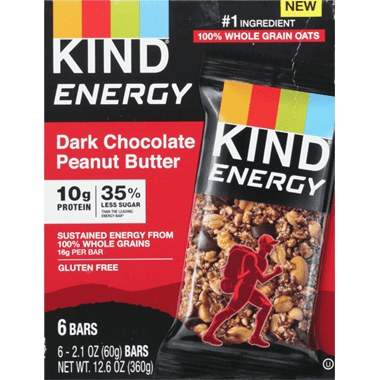 Kind Energy Bars, Dark Chocolate Peanut Butter