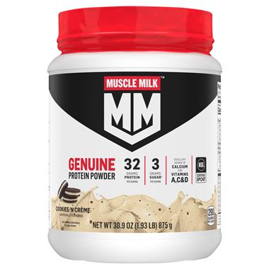 Muscle Milk Genuine Cookies 'N Creme Protein Powder