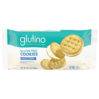 Glutino Gluten Free Cookies Vanilla Creme
