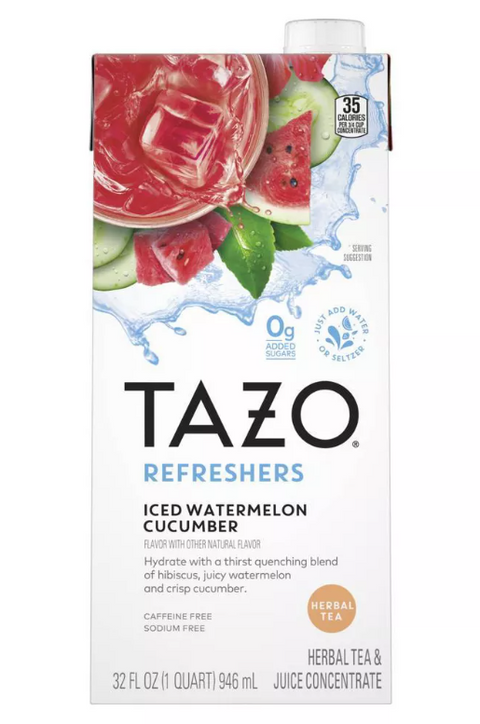 Tazo Refreshers Concentrate Iced Watermelon Cucumber