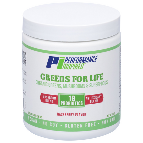Performance Inspired Greens For Life Raspberry Flavored