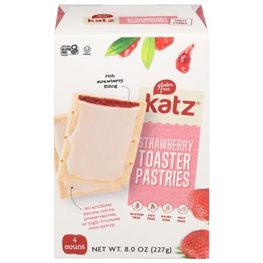 Katz Gluten Free Toaster Pastries, Strawberry