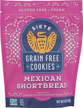 Siete Family Foods Grain free Mexican shortbread cookies Review