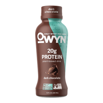 Owyn Plant-Based Protein Shake - Dark Chocolate (4 Drinks) by Only What You  Need Inc. at the Vitamin Shoppe