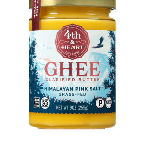 4th & Heart Himalayan Pink Salt Grass-Fed Ghee Butter