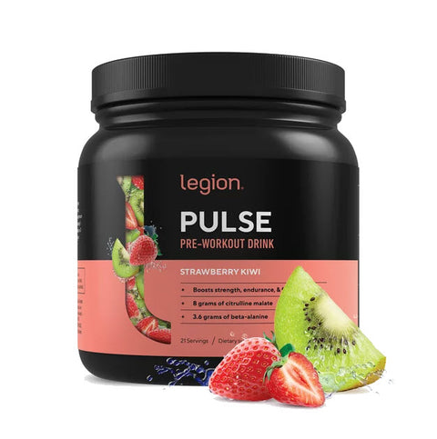 Legion, Pulse Stim-Free Pre-Workout, Strawberry Kiwi, 20 Servings