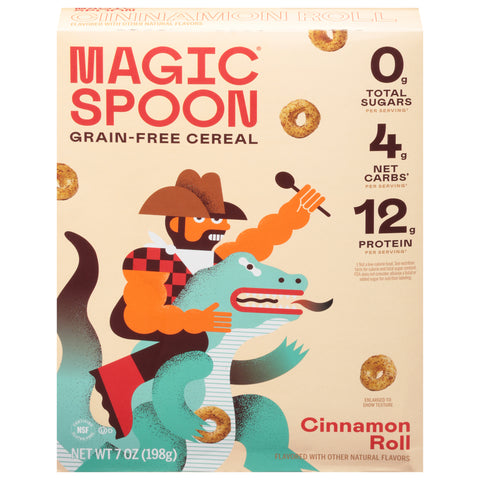 Magic Spoon Grain Free Cinnamon Roll Cereal