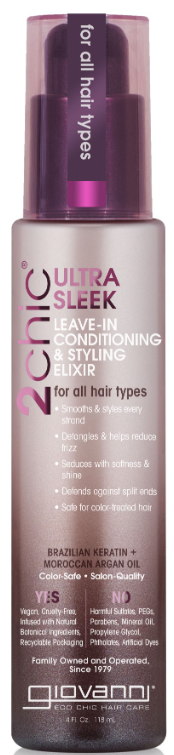 Giovanni 2Chic Ultra Sleek, Leave-In Conditioning & Styling Elixir