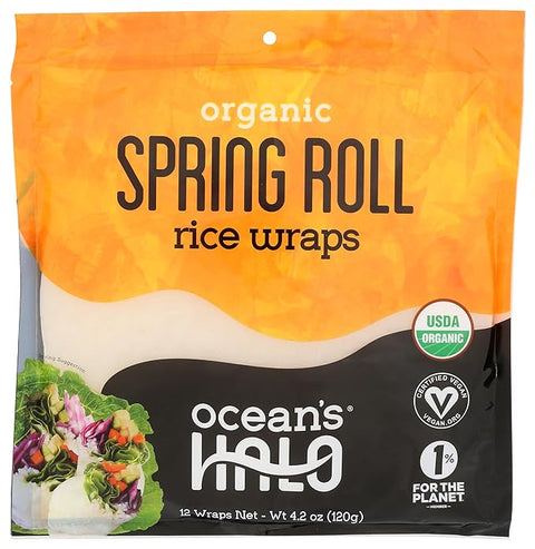Ocean's Halo Organic Spring Roll Rice Wraps