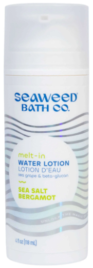 The Seaweed Bath Co Melt-In Water Lotion, Sea Salt Bergamot