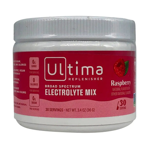 Ultima Replenisher Electrolyte Powder, Raspberry