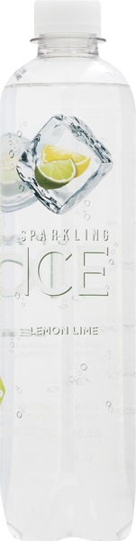 Sparkling Ice Lemon Lime Sparkling Spring Water - 17 Ounce
