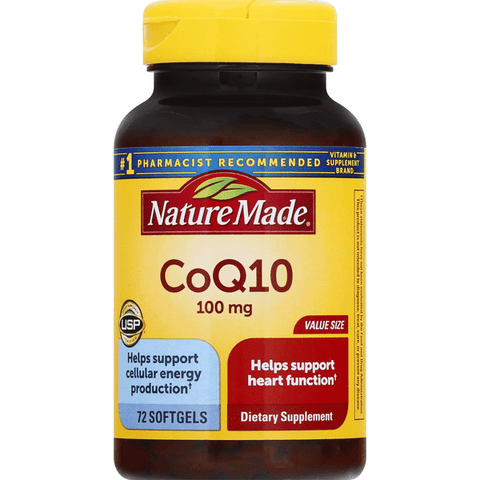 Nature Made CoQ10 100mg Liquid Naturally Orange Softgel - 72  CT