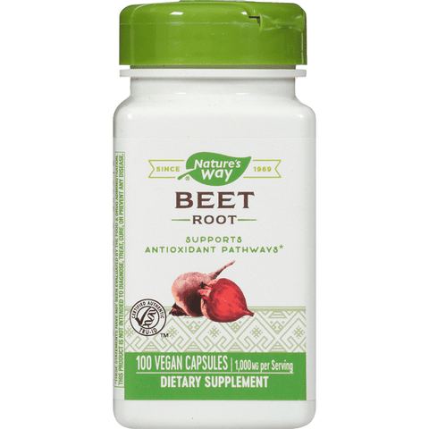 Nature's Way Beet Root Capsules - 100 Count