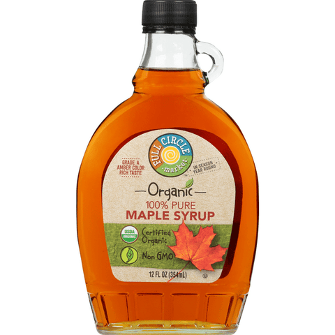 Full Circle Organic 100% Pure Maple Syrup - 12 Ounce