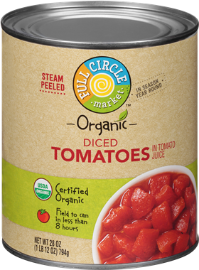Full Circle Organic Diced Tomatoes
