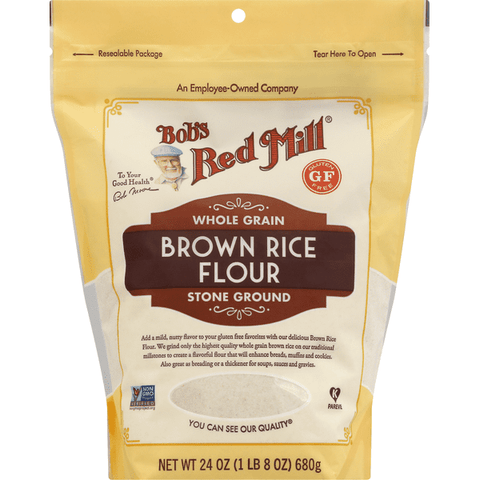 Bob's Red Mill Gluten Free Brown Rice Flour

 - 24 Ounce