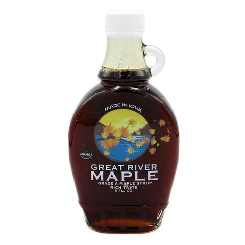 Great River Maple Syrup Made in Iowa - 8 Ounce