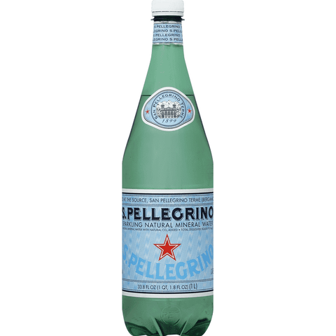 S. Pellegrino Sparkling Natural Mineral Water - 33.8 Ounce