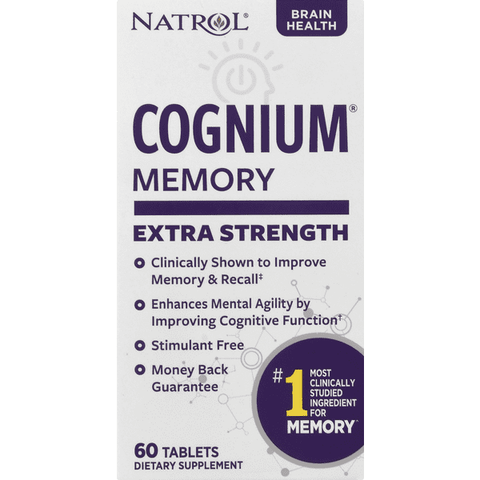 Natrol Cognium Extra Strength - 60 Each
