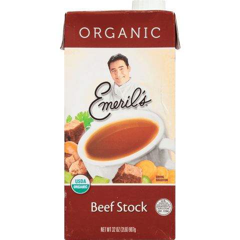 Emeril's Organic Beef Stock - 32 Ounce