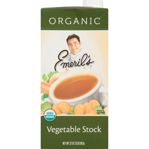 Emeril's Organic Vegetable Stock - 32 Ounce
