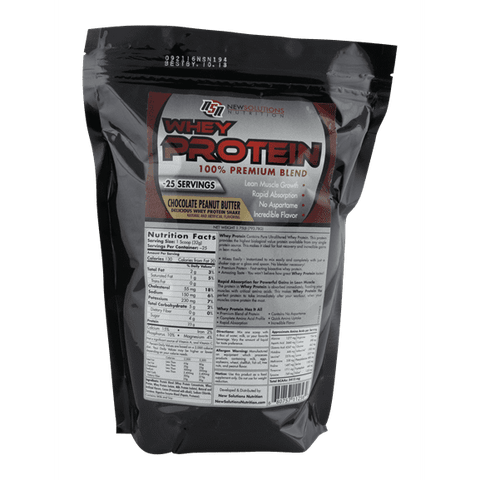 NSN Choc PB Whey Protein Powder - 1.75 lbs