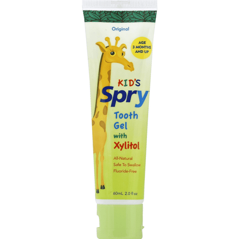Spry Tooth Gel, With Xylitol, Original, Age 3 Months And Up - 2 Ounce