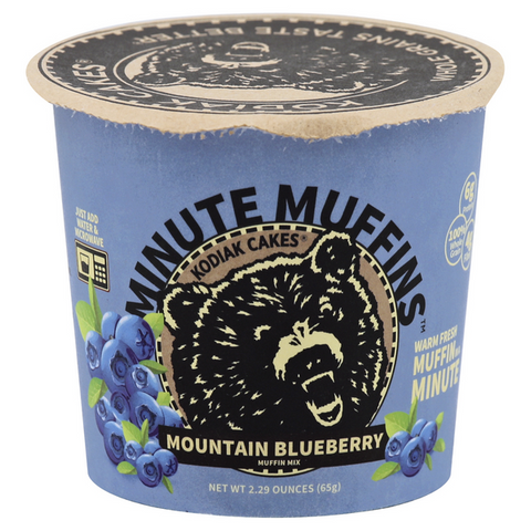 Kodiak Cakes Minute Muffins Mountain Blueberry Cup - 2.29 Ounce