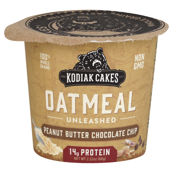 Kodiak Cakes Unleashed Oatmeal, Cinnamon - 2.12 oz