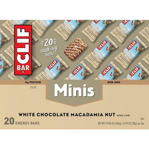 CLIF Bar Minis White Chocolate Macadamia Nut Energy Bars - 19.8 Ounce