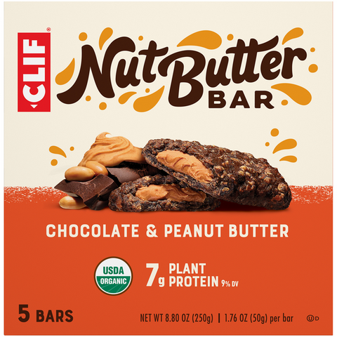 CLIF Bar Nut Butter Filled Chocolate Peanut Butter Energy Bar - 8.8 Ounce