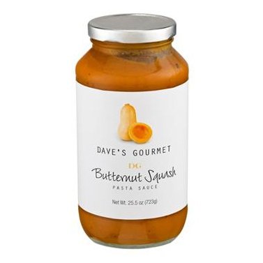 Dave's Gourmet Butternut Squash  Pasta Sauce - 25.5 Ounce