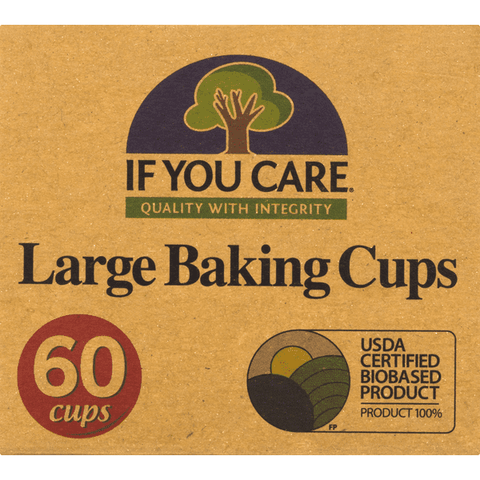 If You Care FSC Certified Compostable Large Baking Cups - 60 Each