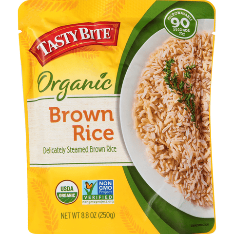 Tasty Bite Brown Rice, Organic - 8.8 Ounce