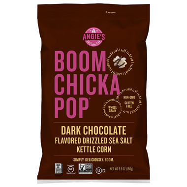 Angie's Boomchickapop Dark Chocolaty Drizzled Sea Salt Kettle Corn
