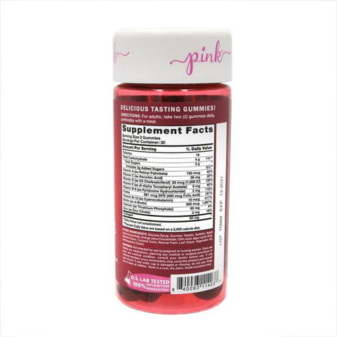 Pink Simply Radiant Multi for Her+Collagen Gummies - 60 Count