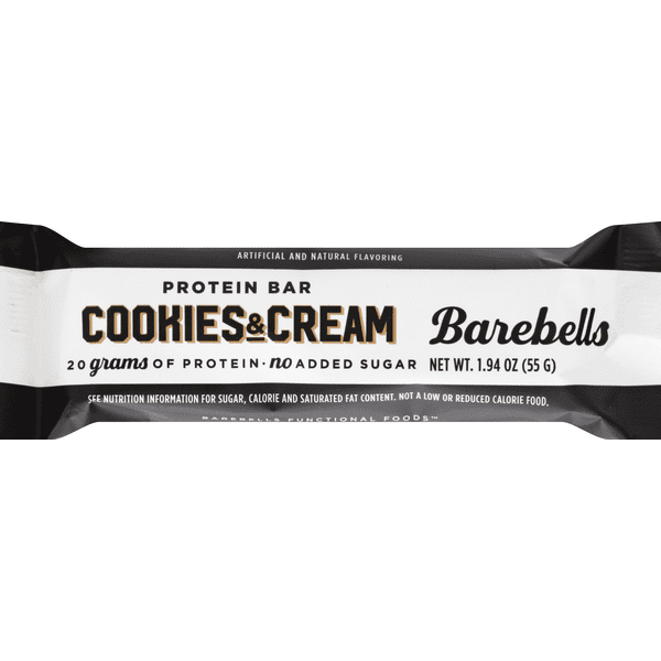 Barebells Protein Bar, Cookies & Cream – WholeLotta Good