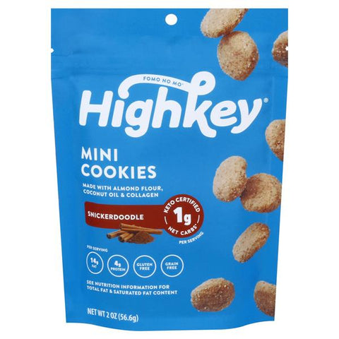 Highkey Mini Snickerdoodle Cookies - 2 Ounce