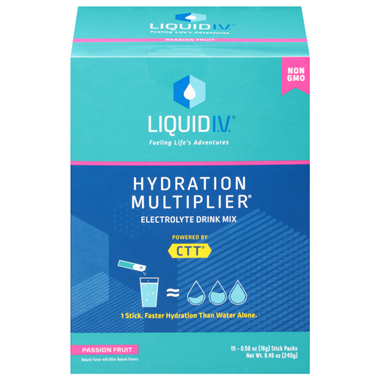 Liquid I.V. Hydration Multiplier Electrolyte Drink Mix Passion Fruit