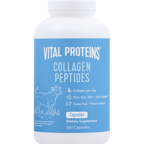 Vital Proteins Collagen Peptides, Capsules - 360 Count