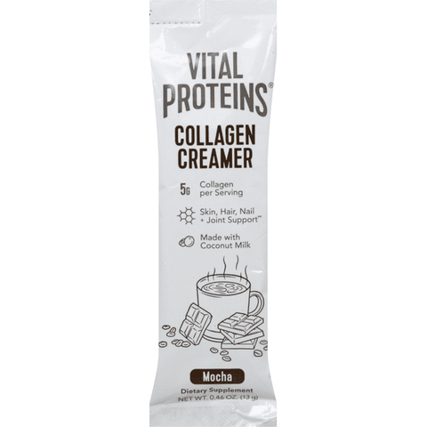 Vital Proteins Collagen Creamer, Mocha - 0.46 Ounce